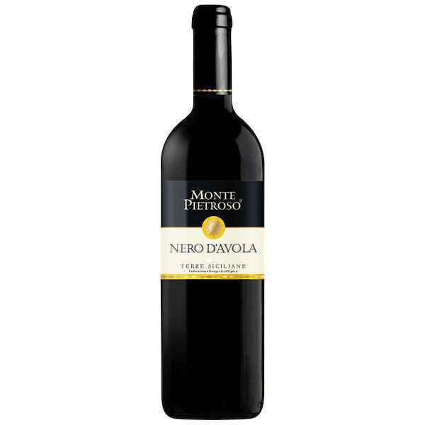 NERO D'AVOLA SICILIA MONTEPIETROSO 13º 75 CL (U)