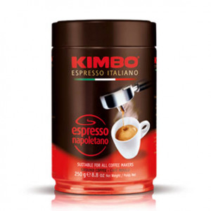 CAFE KIMBO ESPRESSO NAPOLETANO LATA 250 GRS (U)