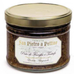 PESTO DI FUNGHI E TARTUFO SAN PIETRO 90 GRS (U)