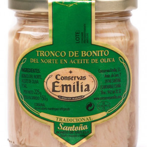 BONITO EMILIA EN ACEITE OLIVA 225 GRS (U)