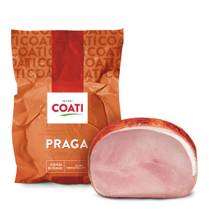 PROSCIUTTO COTTO PRAGA 1/2 COATI (KG)