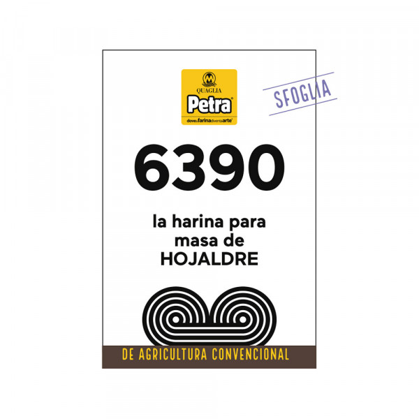 HARINA PETRA 6390 SFOGLIA 12.5 KG (U)